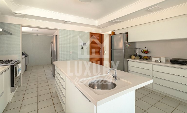 Luxo na Areia com Academia por Luxury Rentals