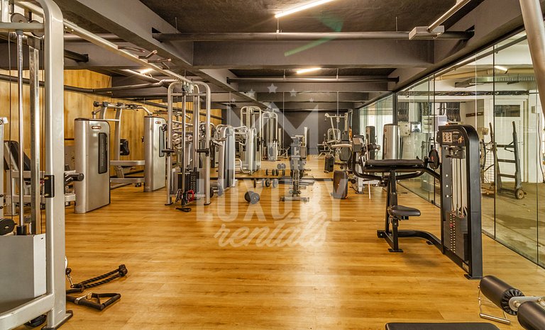 Luxo na Areia com Academia por Luxury Rentals