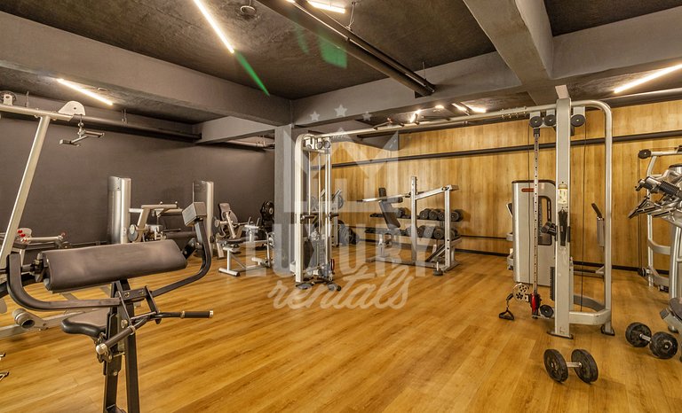 Luxo na Areia com Academia por Luxury Rentals