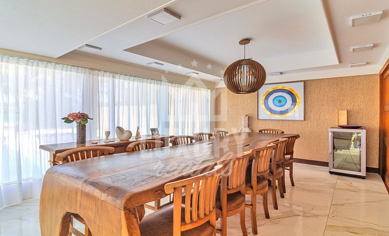 Luxo na Areia com Academia por Luxury Rentals