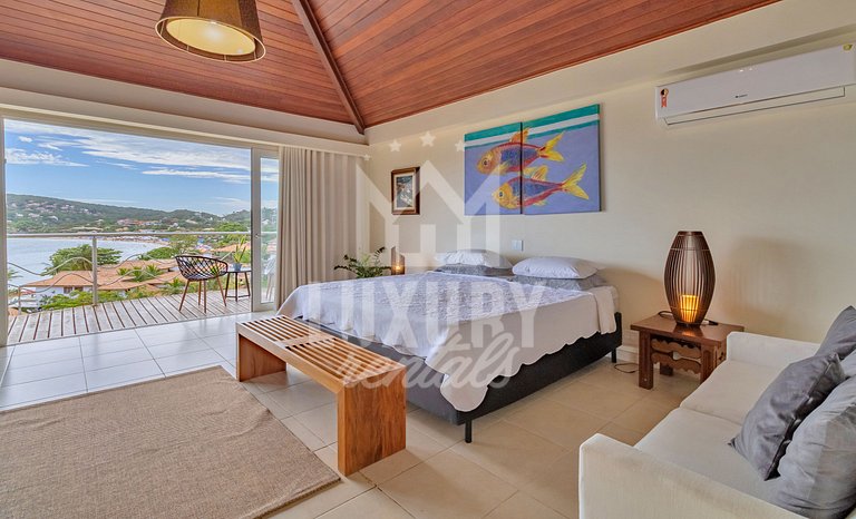 Mansão frente Praia Ferradura por Luxury Rentals