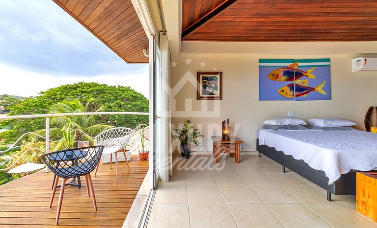 Mansão frente Praia Ferradura por Luxury Rentals