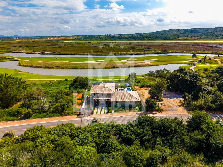 Villa Golf | 5 Suítes, Piscina Aquecida e Jacuzzi