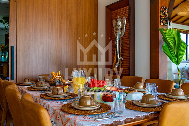 Villa Golf | 5 Suítes, Piscina Aquecida e Jacuzzi