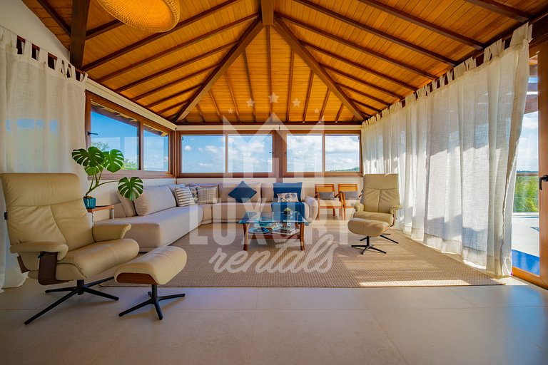 Villa Golf | 5 Suítes, Piscina Aquecida e Jacuzzi