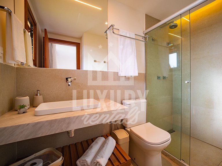 Villa Golf | 5 Suítes, Piscina Aquecida e Jacuzzi