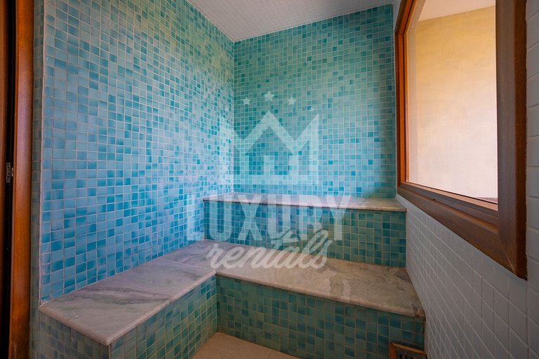 Villa Golf | 5 Suítes, Piscina Aquecida e Jacuzzi