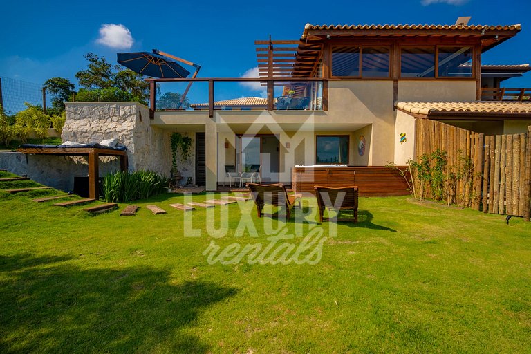 Villa Golf | 5 Suítes, Piscina Aquecida e Jacuzzi